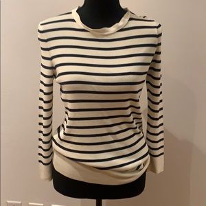 Tory Burch striped shirt with tags